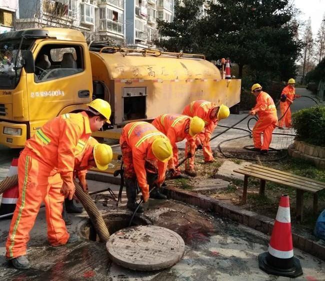 椒江市政管道清淤